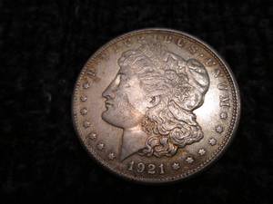 1921 S Morgan Dollar...