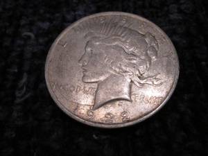 1922 D Peace Dollar...