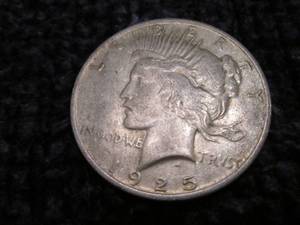 1925 Peace Dollar...