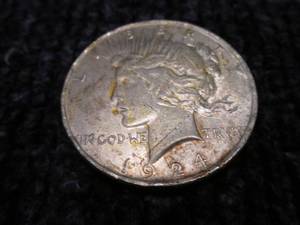1924 Peace Dollar...