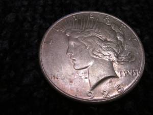 1925 Peace Dollar...