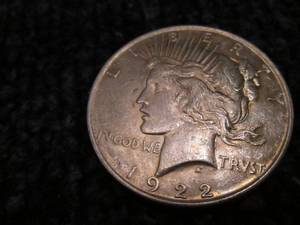 1922 Peace Dollar...