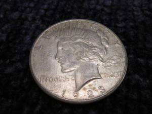 1923 Peace Dollar...