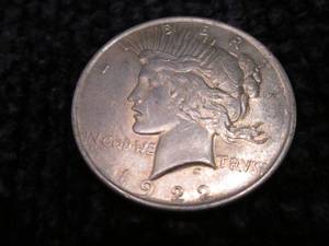 1922 Peace Dollar...