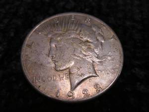 1923 S Peace Dollar...