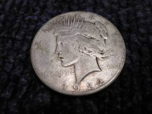 1922 S Peace Dollar...