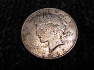 1923 D Peace Dollar...