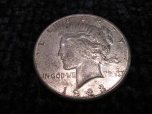 1923 S Peace Dollar...