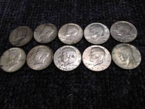 Lot of Half Dollars   ...