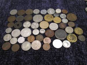 Lot of older foreign coins...