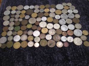 Lot of older foreign coins...