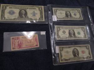 US Paper money...