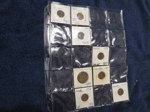 lot of foreign coins...