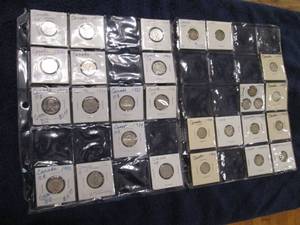 Canadian older coins, some graded...