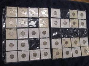 Canadian older coins, some graded...