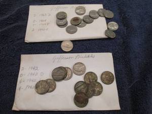 Jefferson nickels...