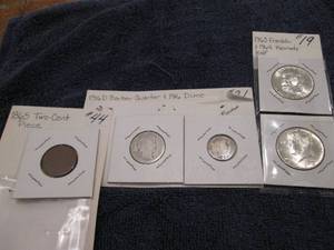 Assorted US rare coins...