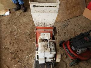 lot 12 image: David Bradley Shredder  Chipper