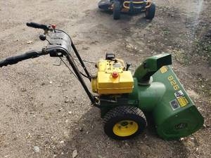 lot 3 image: John Deere Snowblower Parts or Repair