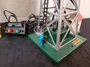 lot 9 image: Train Set Accessory American Flyer 23780 Gabe the Lamplighter