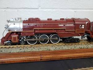 lot 24 image: Lionel Chicago & Alton 4-6-4 Hudson Steam Locomotive with Tender