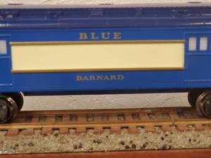 lot 45 image: Lionel Blue Comet Bernard Baggage Car 6-9536