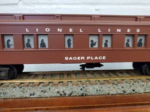 lot 63 image: Lionel Lines Sager Place Passenger Car 6-9018
