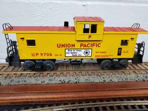 lot 94 image: Lionel Union Pacific UP 9706 Caboose