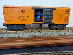 lot 134 image: Lionel NO. 3464 Santa Fe Rail Car