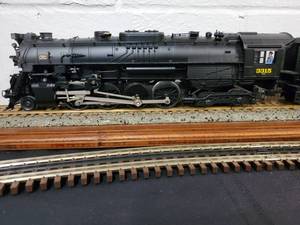 lot 153 image: Extremely Beautiful Lionel Erie Berkshire 2-8-4 Steam Locomotive with Tender