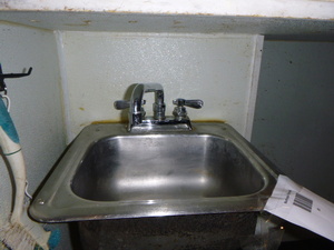 Stainless Sink with Faucet