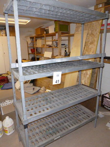 5 Tier Plastic Shelving