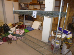4 Tier Wire Shelving