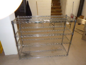 4 Tier Wire Shelving