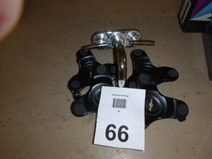 3 Wheel Casters and Faucet