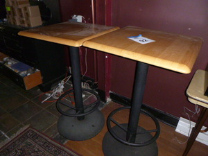 2 High Top Tables