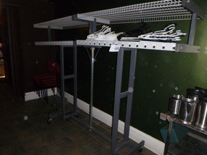 Coat Rack on Casters
