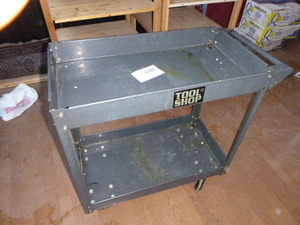 Metal Cart on Casters