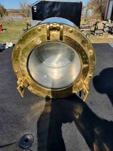 Brass, Port Hole Ice Bucket