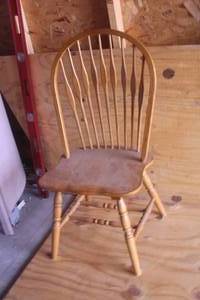 Oak chairs