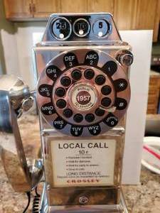 1950s Classic Pay Phone