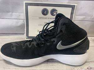 lot 15 image: Cole Aldrich Signed Nike Size 16 Shoe with COA
