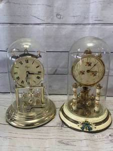 lot 19 image: Elgin & Hall Craft Anniversary Clocks 12 Tall