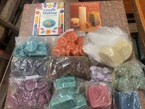 lot 64 image: Large Lot of Candle Making Supplies