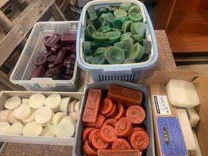 lot 66 image: Large Lot of Candle Wax