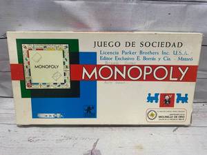 lot 96 image: 1970 Monopoly Game from Spain