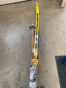 lot 103 image: Sudins 1140 Made in Sweden X-Country Skis, Poles, Shoes