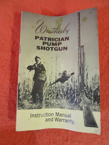 (New) Weatherby 12 ga. Patrician II Ducks Unlimited Shotgun