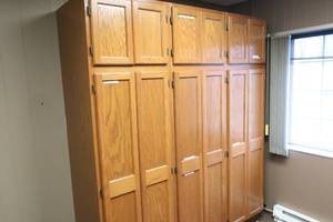 lot 44 image: Huge Wooden Cupboard