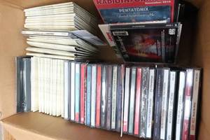 lot 49 image: Box of CDs - Mostly Holiday